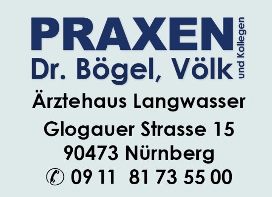 Vertretung durch Praxis im Ärztehaus Langwasser - Glogauer Str. 15