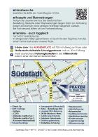Broschüre Anfahrtsskizze + Leistungen Praxis Nürnberg Südstadt 1